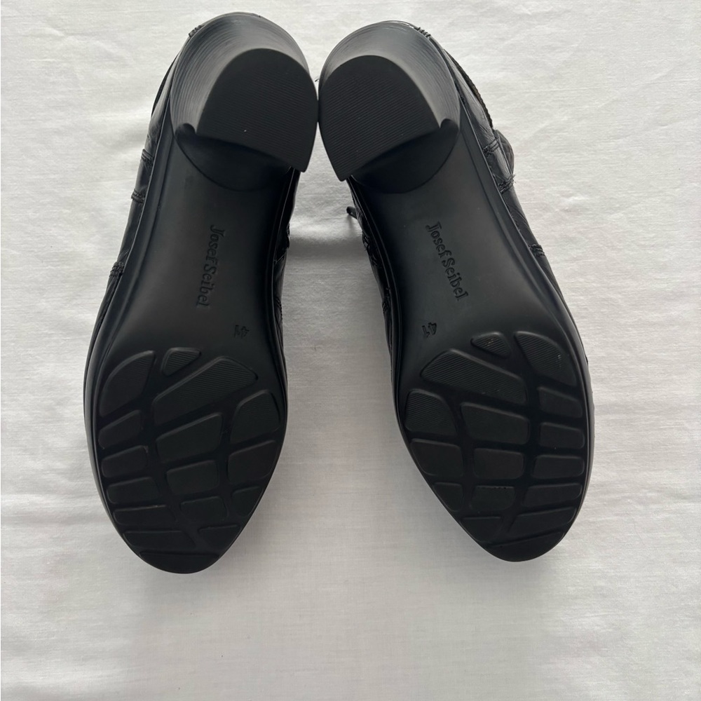 Josef Seibel Black Ankle Booties Size 41  (EU) 10/10.5 (USA) - Picture 9 of 11